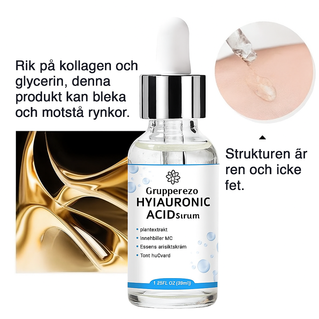 Ansiktsserum – Djup återfuktning & lyster