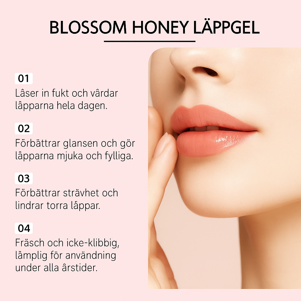 Jordgubb Läppbalsam – Återfuktar & ger naturlig glans