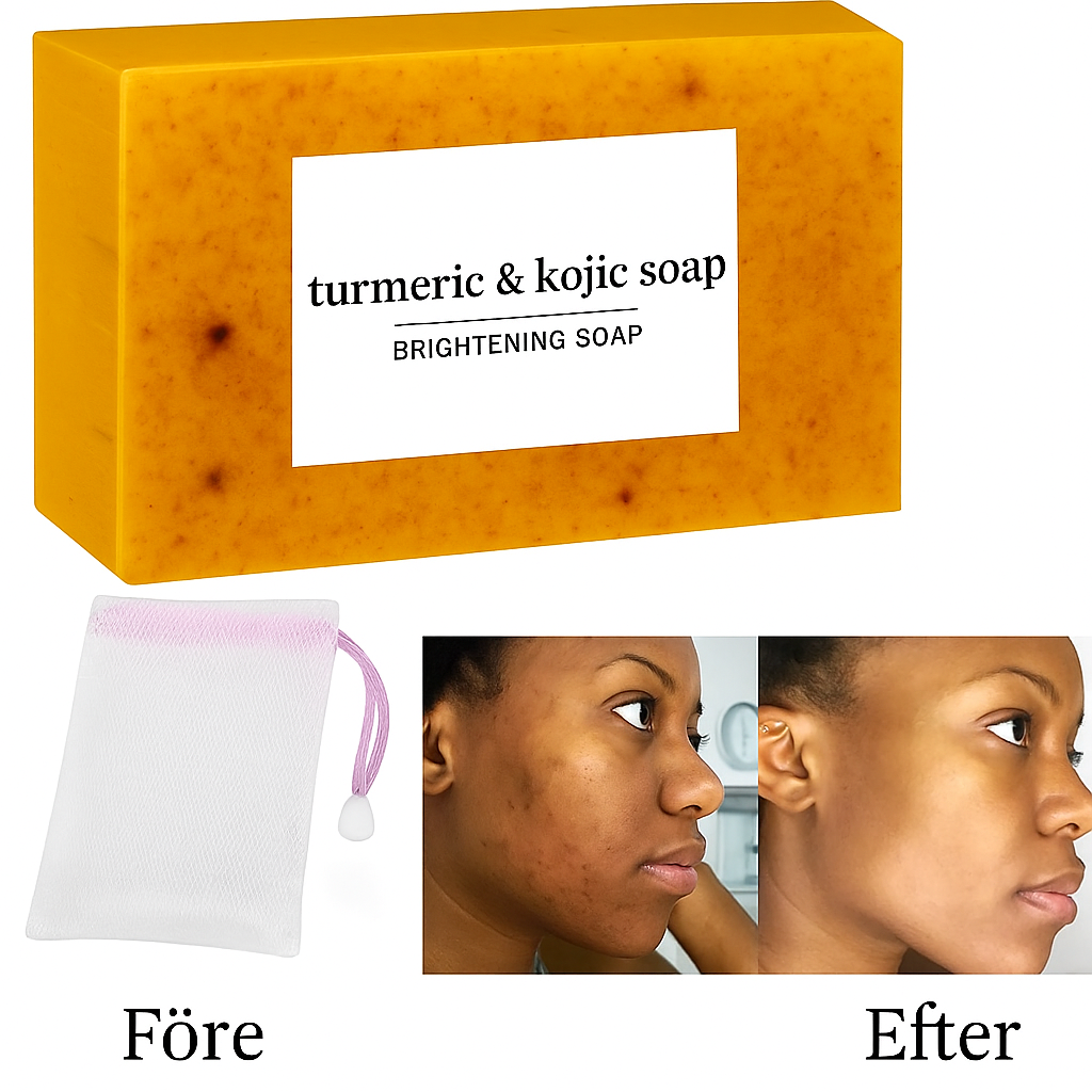 Gurkmeja & Kojicsyra Tvål