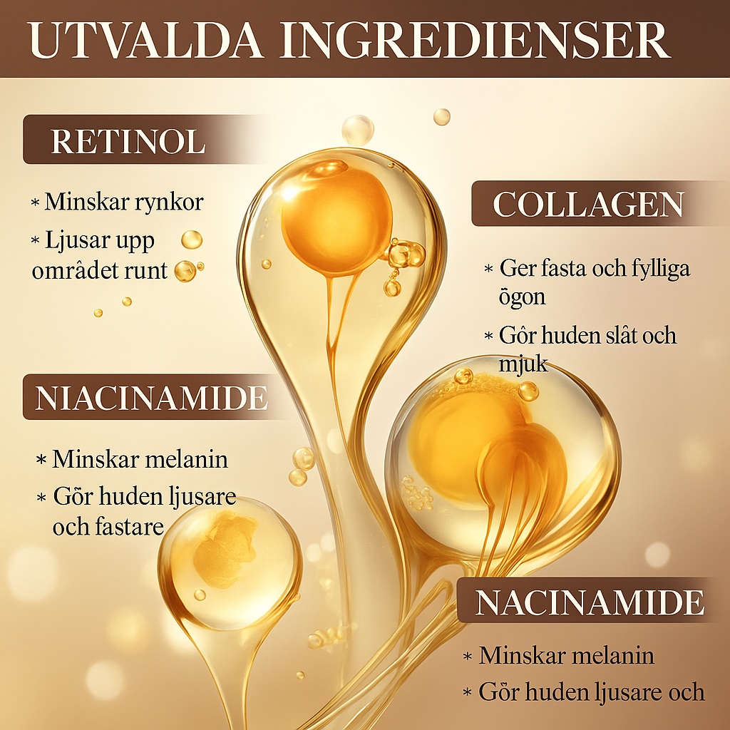 Ögonserum – Fastare och Fräschare Hud