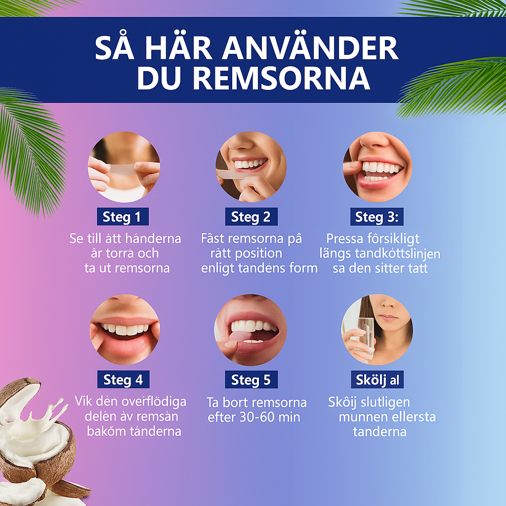 STRIPS - Tandblekningsremsor