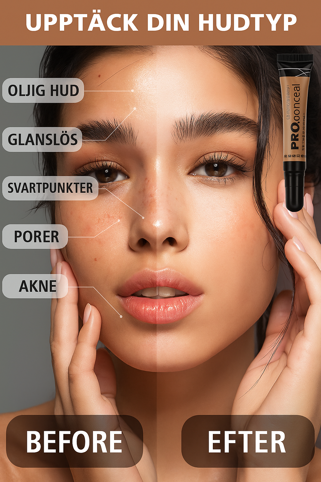 ✨ Makeup Primer & Concealer – Perfekt Bas för En Felfri Hud